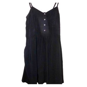 Express Spaghetti Strap Dress with Pockets